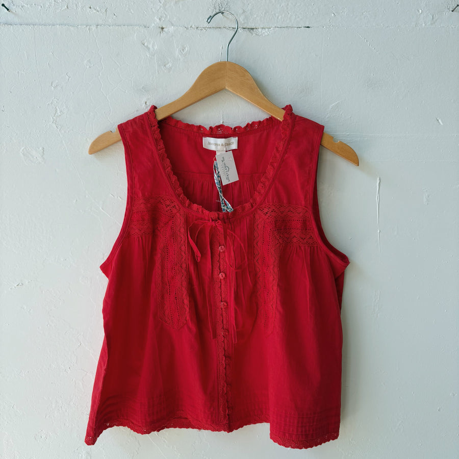 SIZE S | Red Tank Top