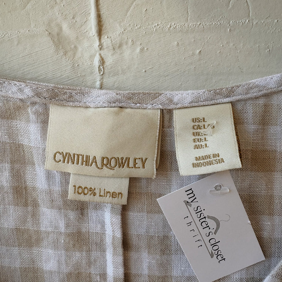 SIZE L | Linen Dress