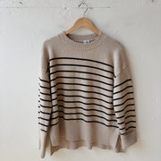 Size L | Striped Sweater