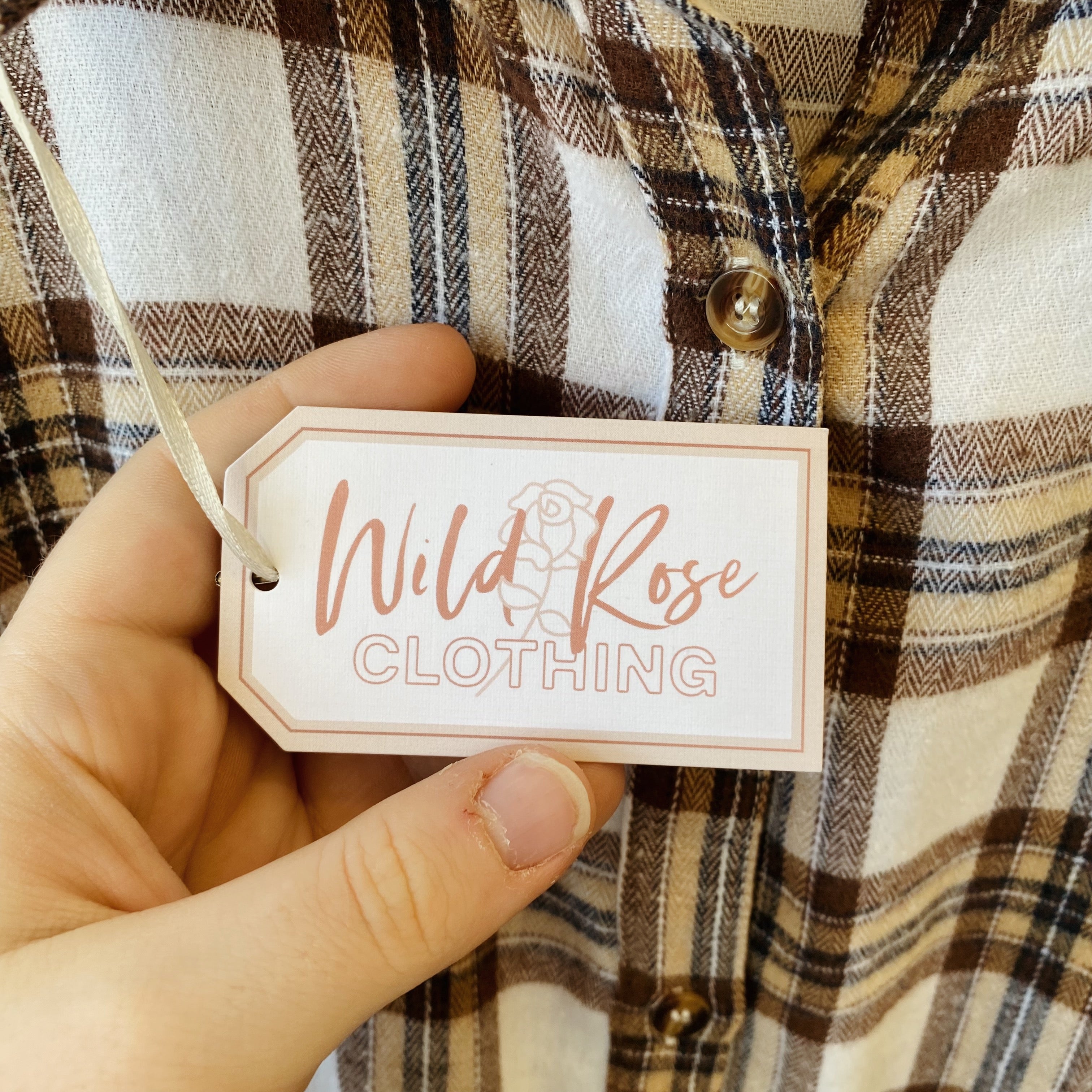 SIZE L | Flannel Dress