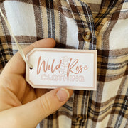 SIZE L | Flannel Dress