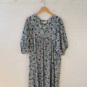SIZE M | Blue Floral Dress