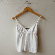 SIZE XS | White Tank Top