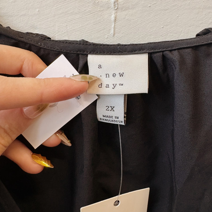 SIZE 2XL | Black Dress