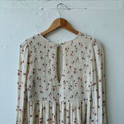 SIZE S | AE Cream Floral Dress