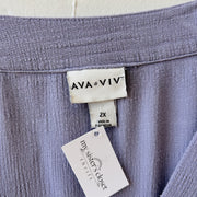 SIZE 2X | Purple Top