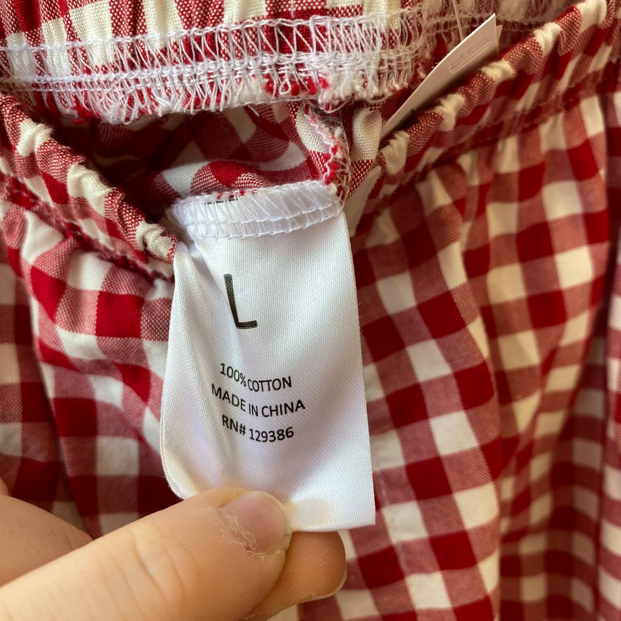 Size L | Gingham Shorts