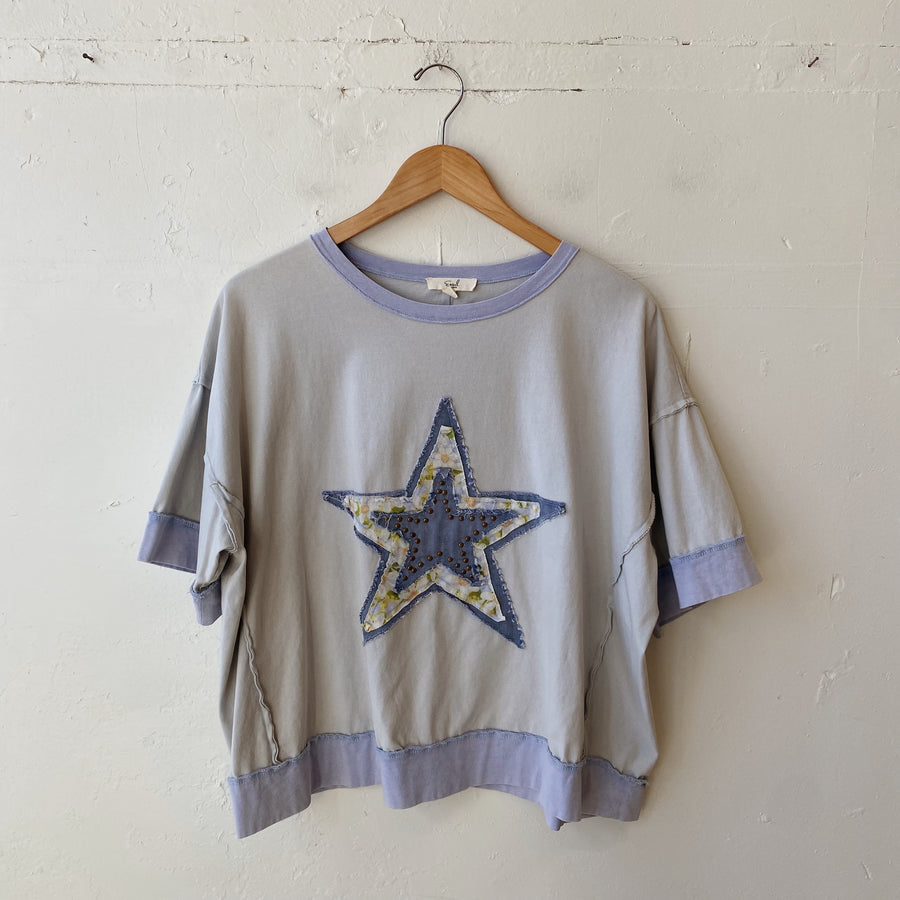 SIZE M | Easel Patchwork Top