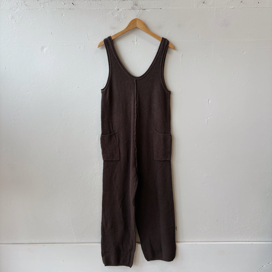 SIZE M | Textured Grey Jumpsuit