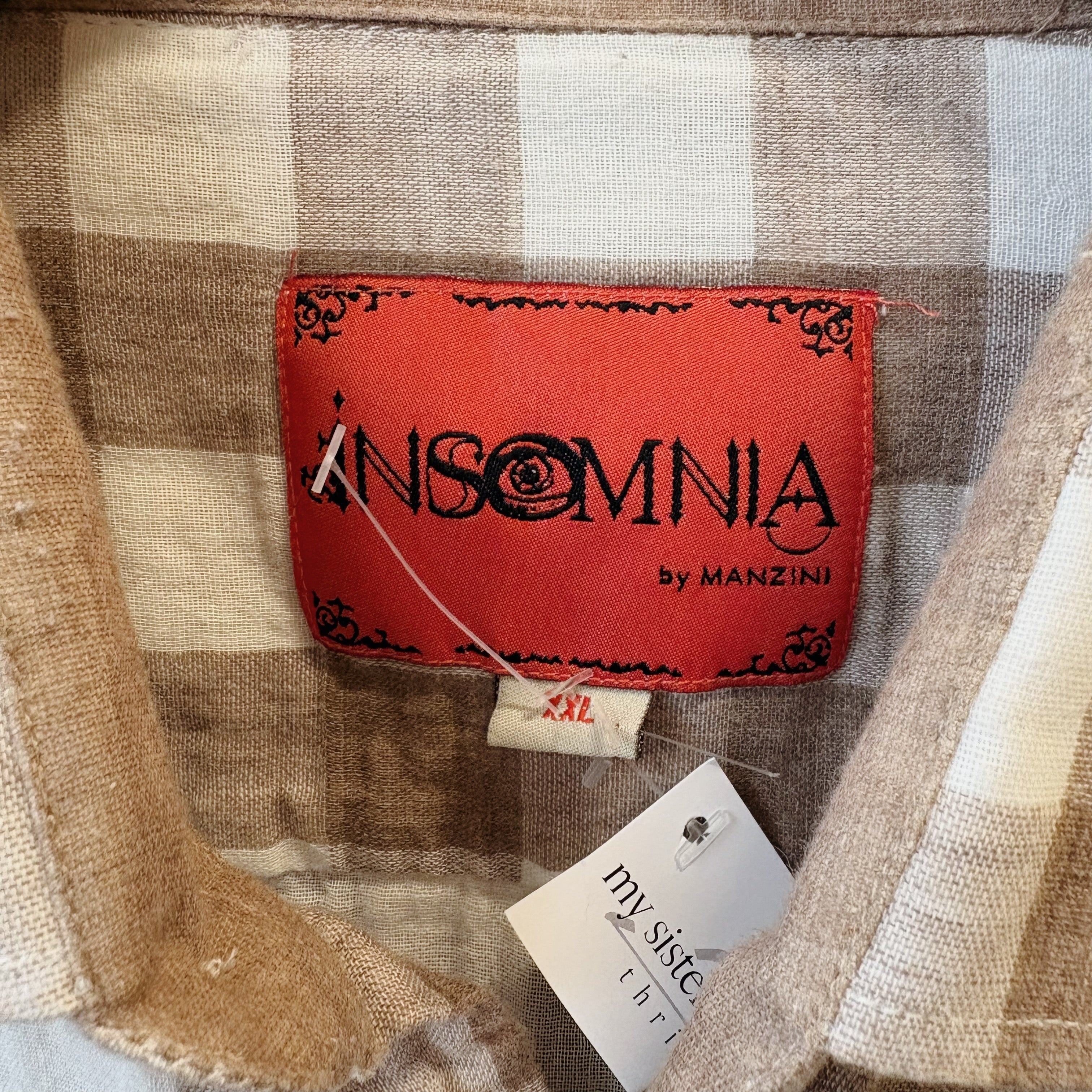 SIZE XXL | Gingham Button Up