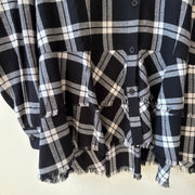 SIZE 16 | Black Flannel