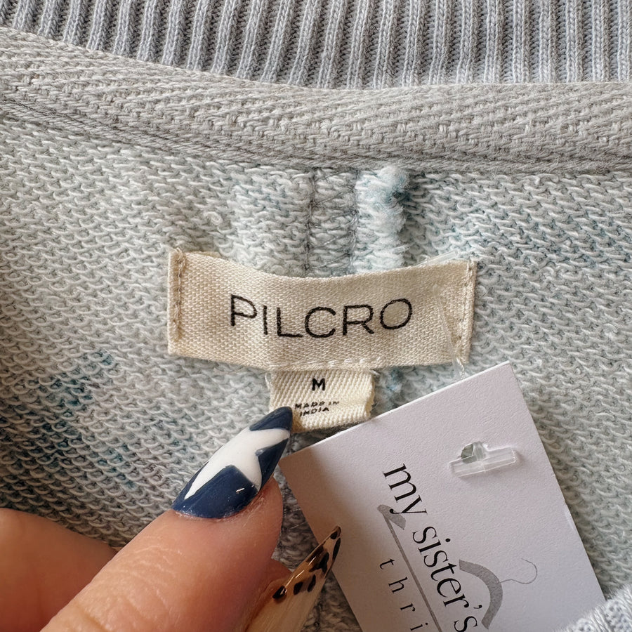 SIZE M | Anthropologie Blue Crewneck