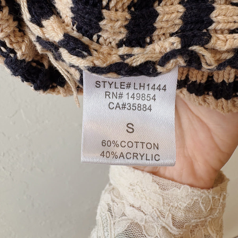 SIZE S | Brown Sweater Vest