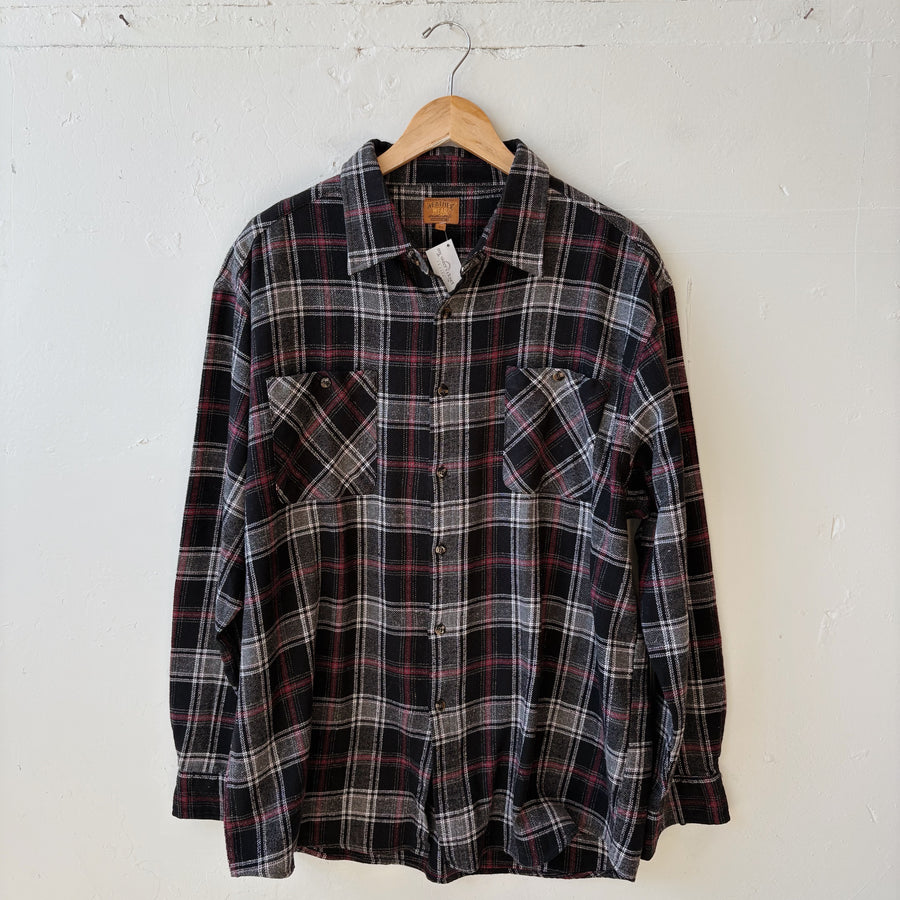 SIZE XL | Black Flannel