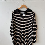 SIZE S | Striped Collared Dress