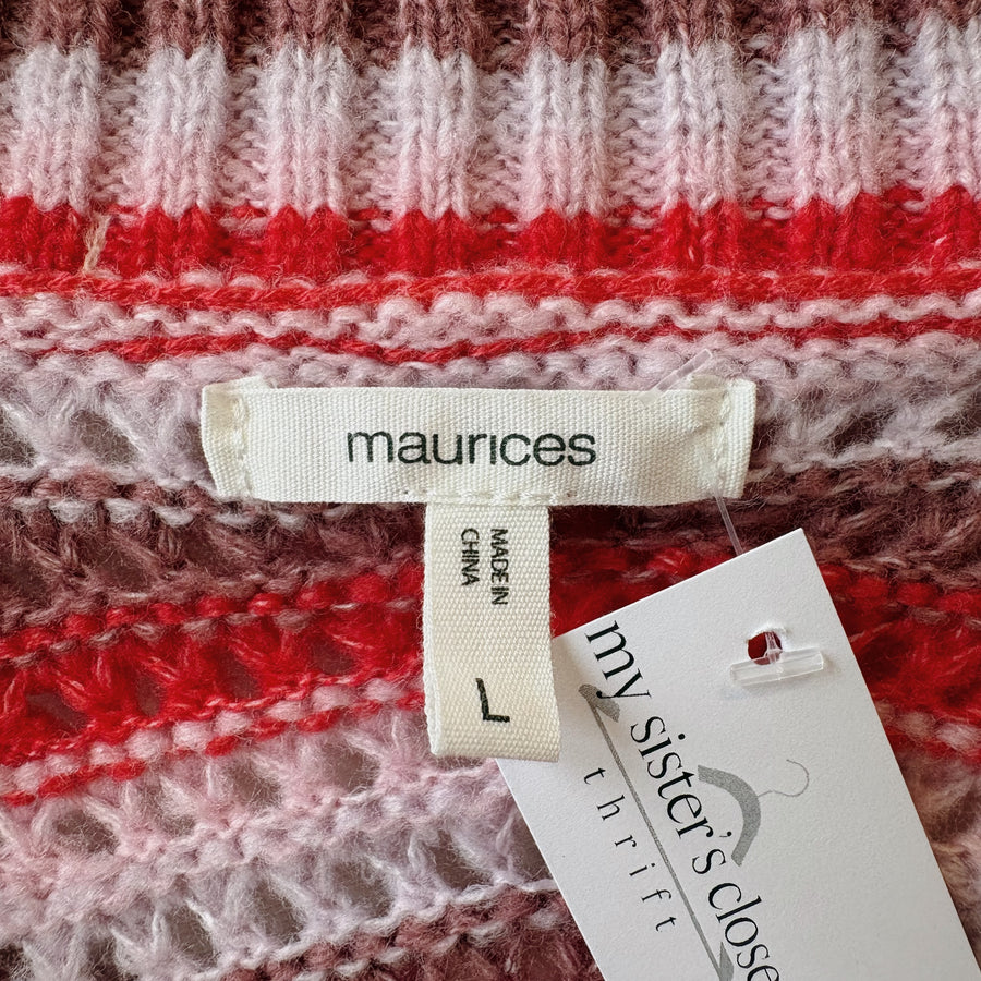 SIZE L | Pink Button Cardigan