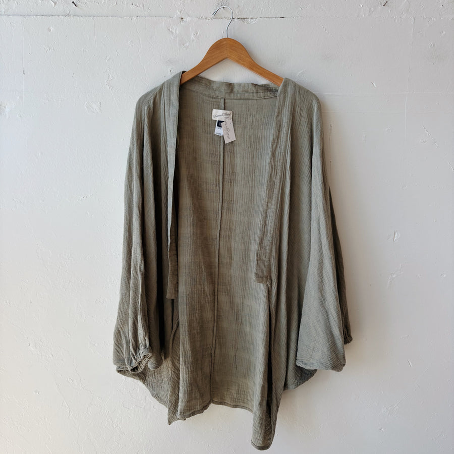 ONE SIZE | Green Cardigan