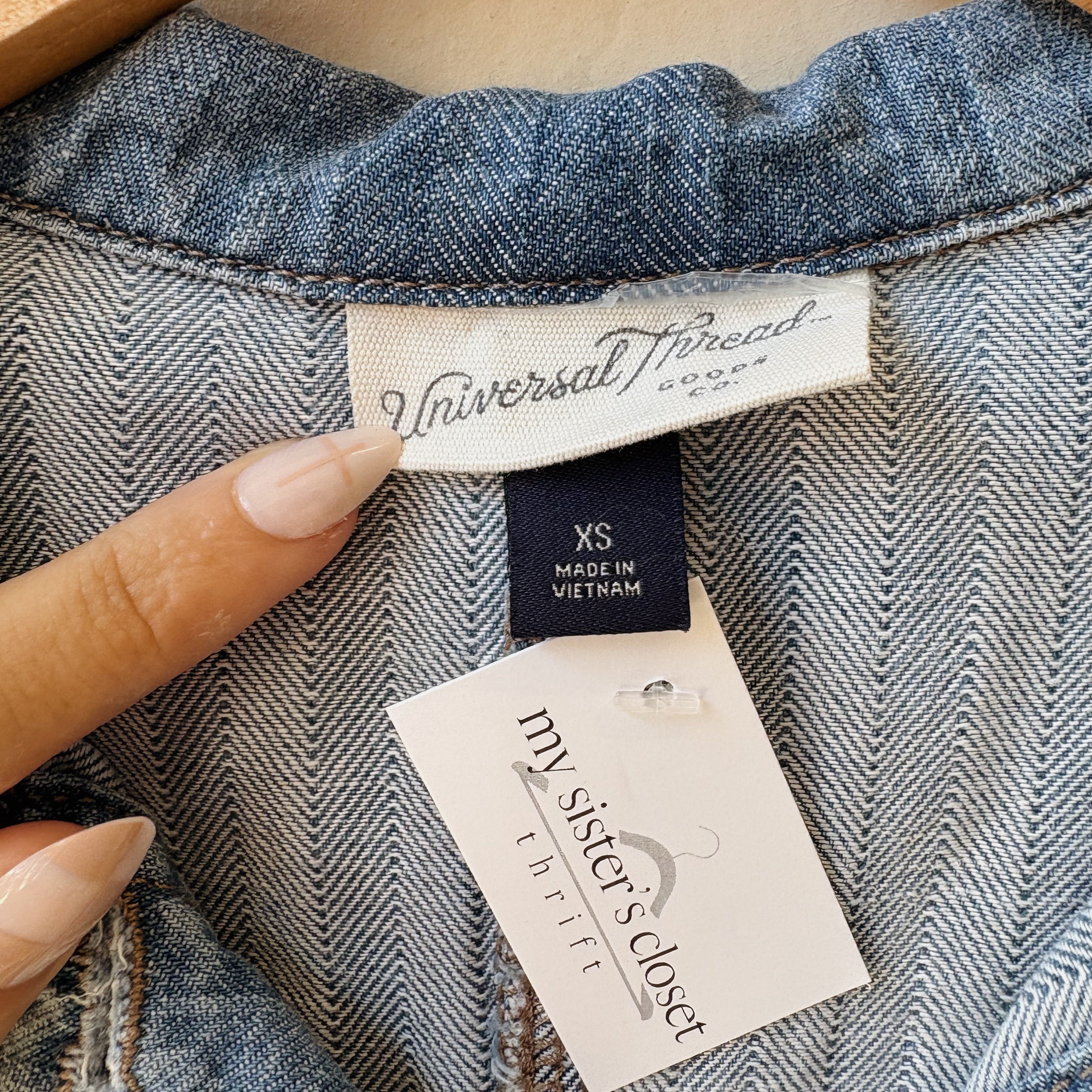 SIZE XS | Denim Dress