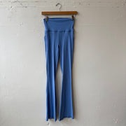 SIZE M Long | Blue Flare Leggings