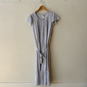 SIZE XXL | Blue Striped Dress
