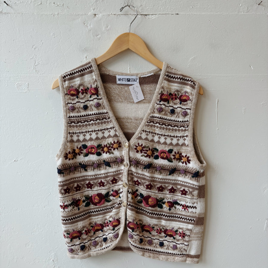 SIZE L | Embroidered Vest