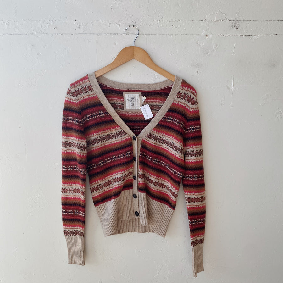 SIZE S | Patterned Sweater