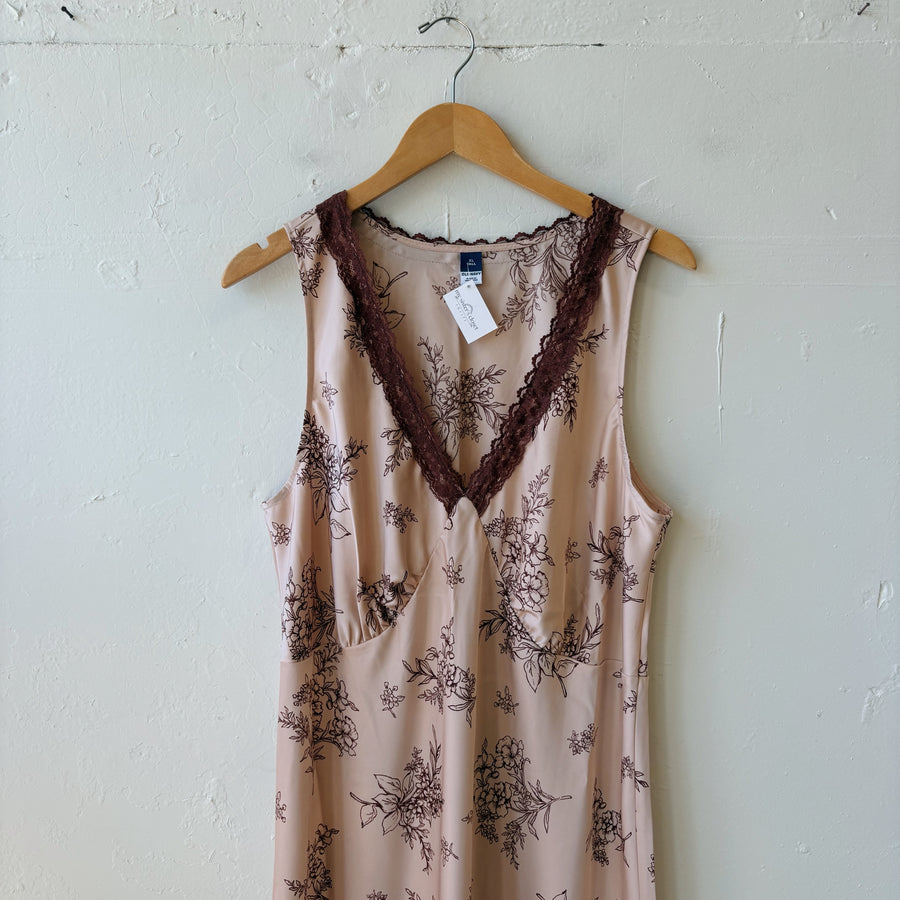 SIZE XL | Satin Dress