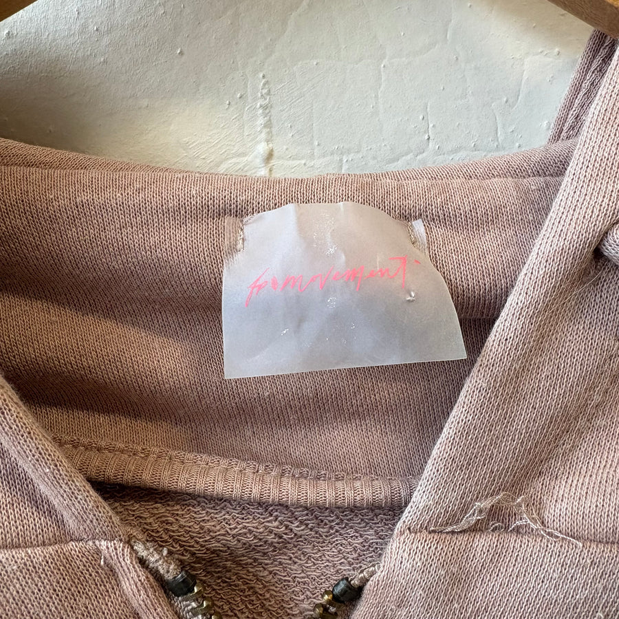 SIZE S | Free People Cropped Zip Up