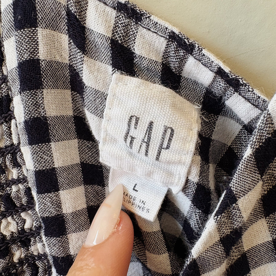 SIZE L | Gingham Dress