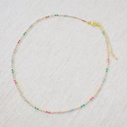 Color Pop Ball Chain Necklace