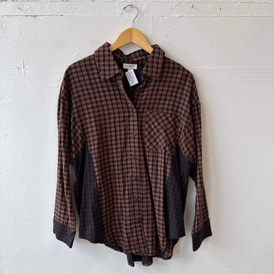 SIZE S | Brown Flannel