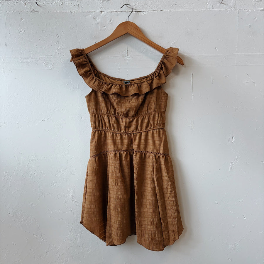 SIZE XS | Brown Dress