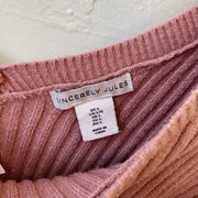 SIZE L | Pink Sweater Set