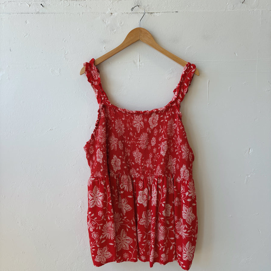 SIZE 3X | Red Tank Top