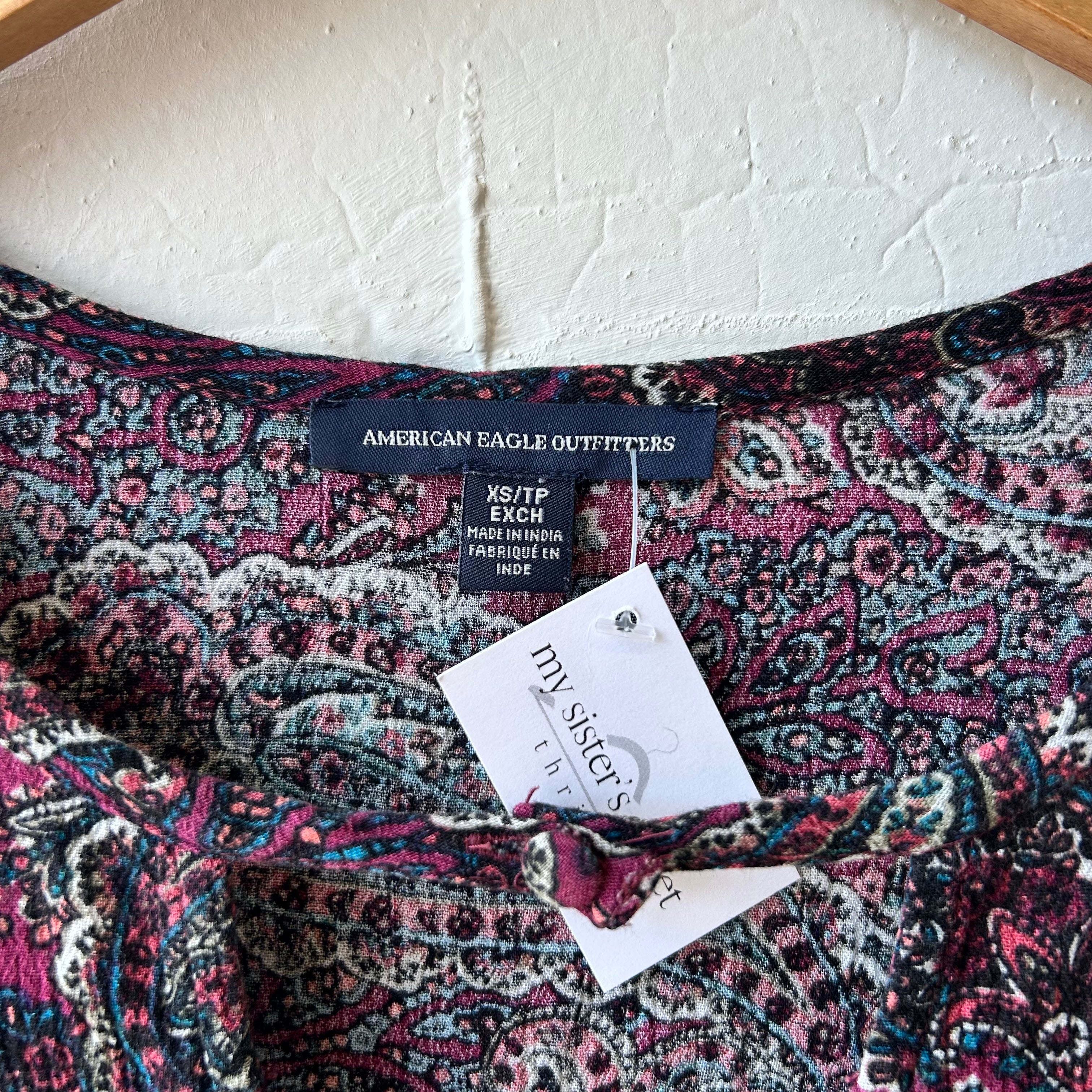 SIZE XS | AE Patterned Top