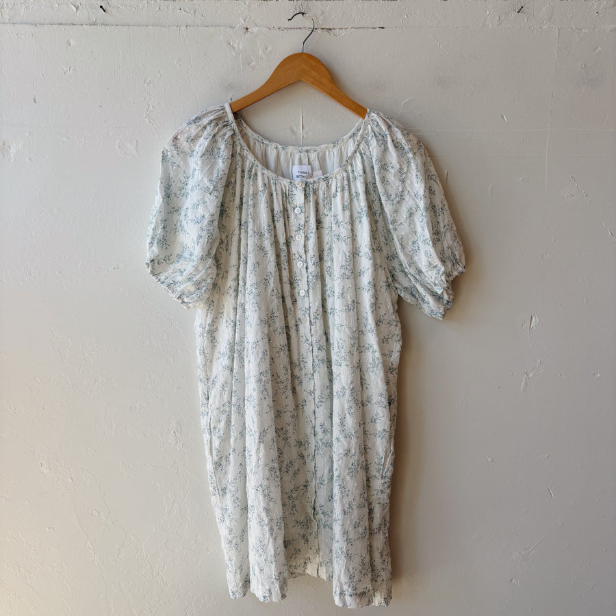 SIZE L | Textured Floral Dress