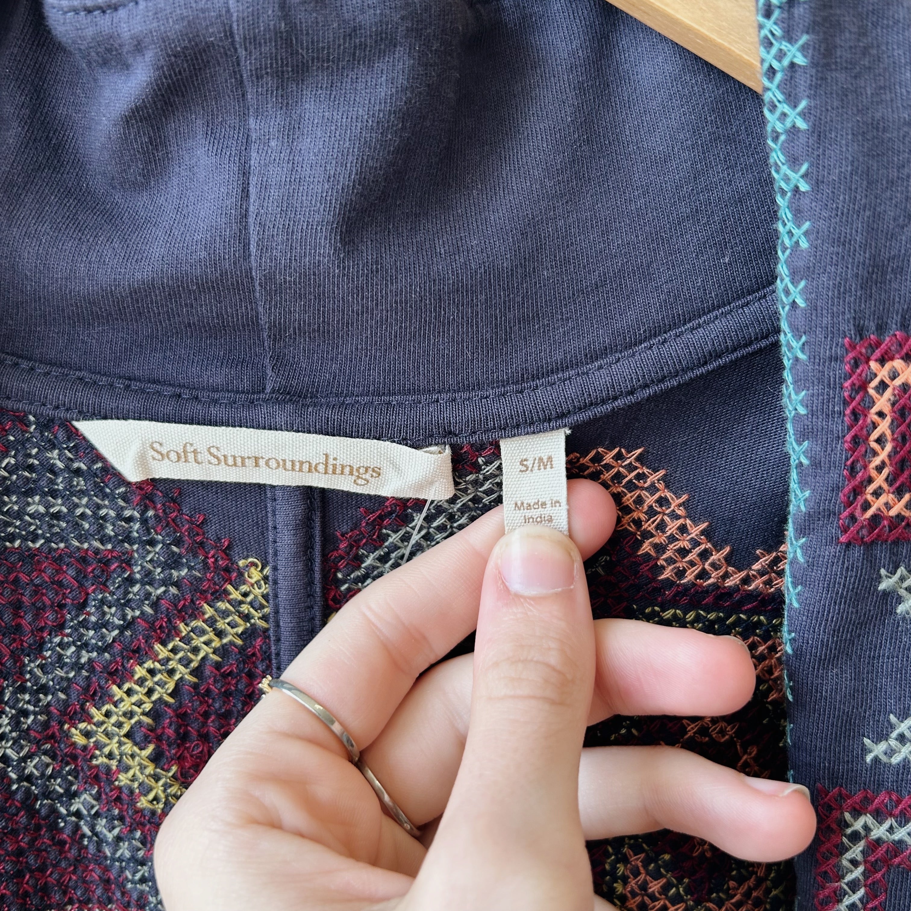 SIZE S/M | Patterned Cardigan