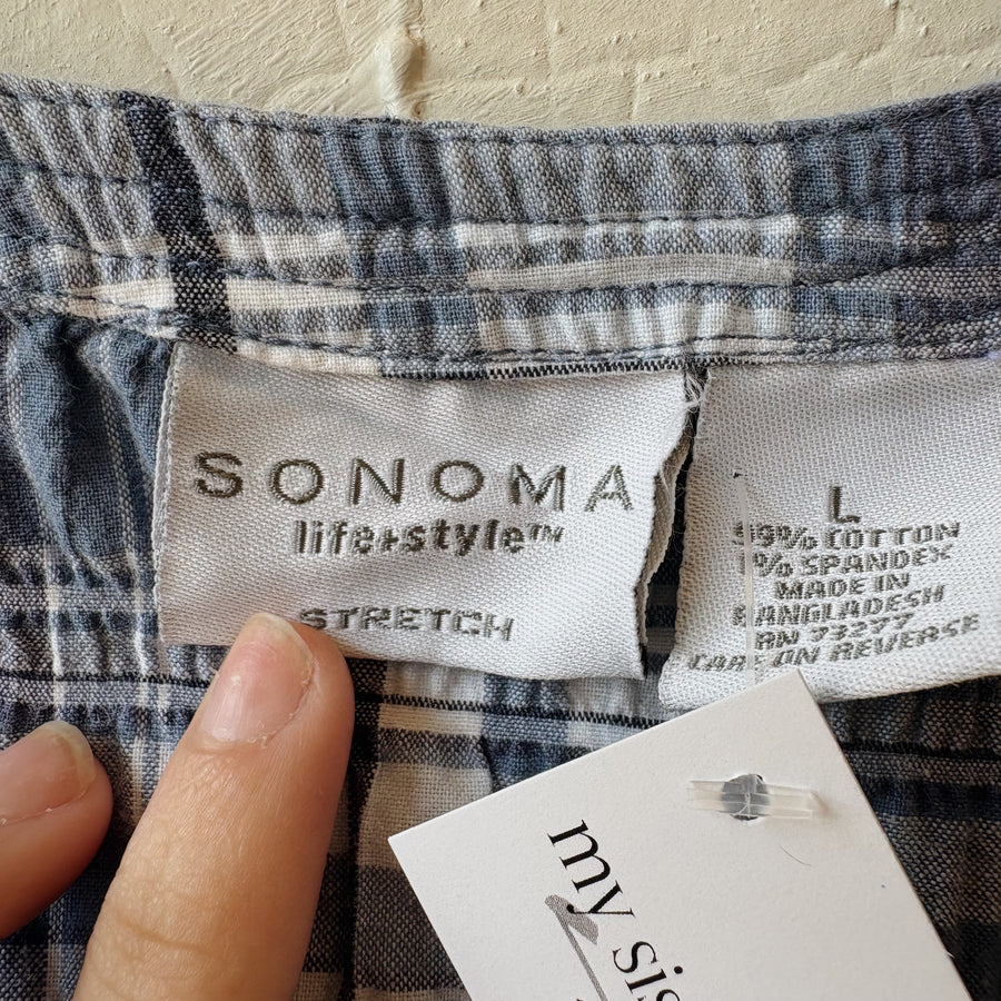 SIZE L | Plaid Tank Top