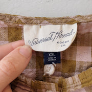 SIZE XXL | Plaid Top