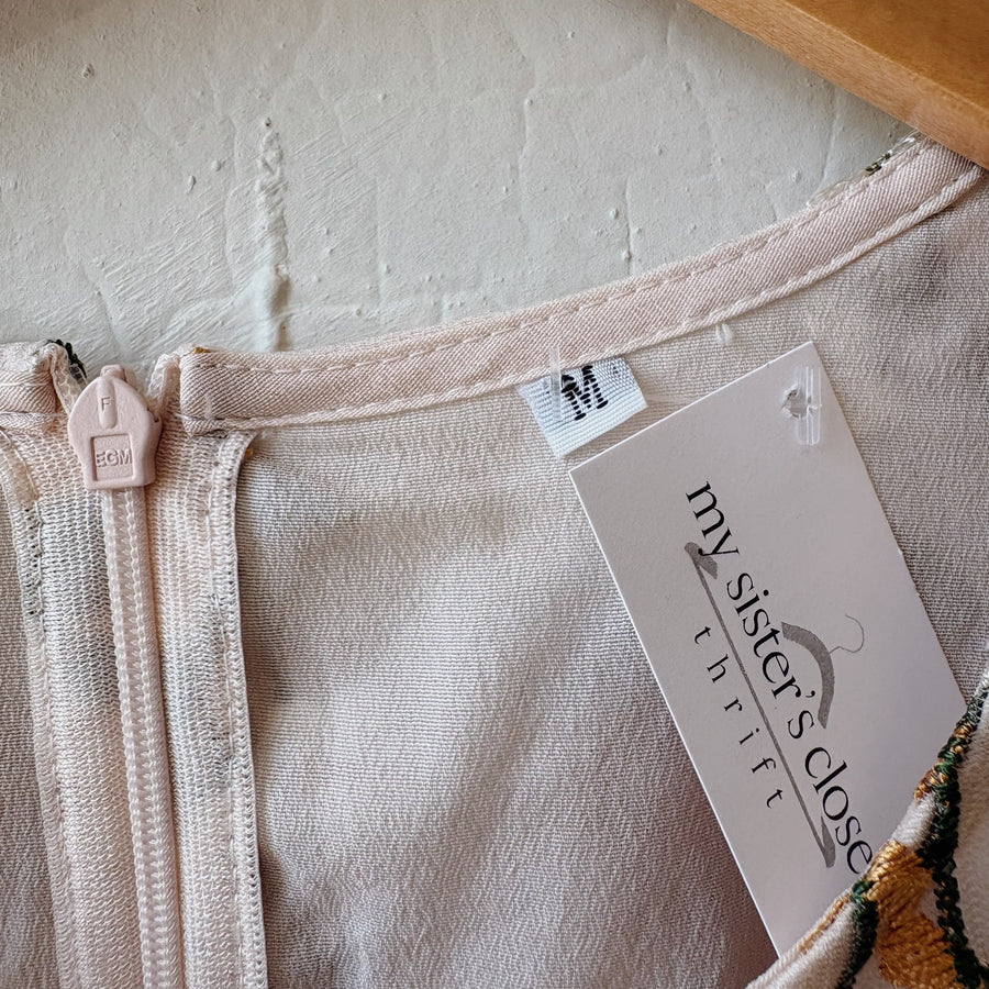Size M | Embroidered Dress