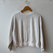 SIZE XS | Blue Floral Crewneck