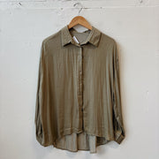 SIZE 2XL | Green Button Up