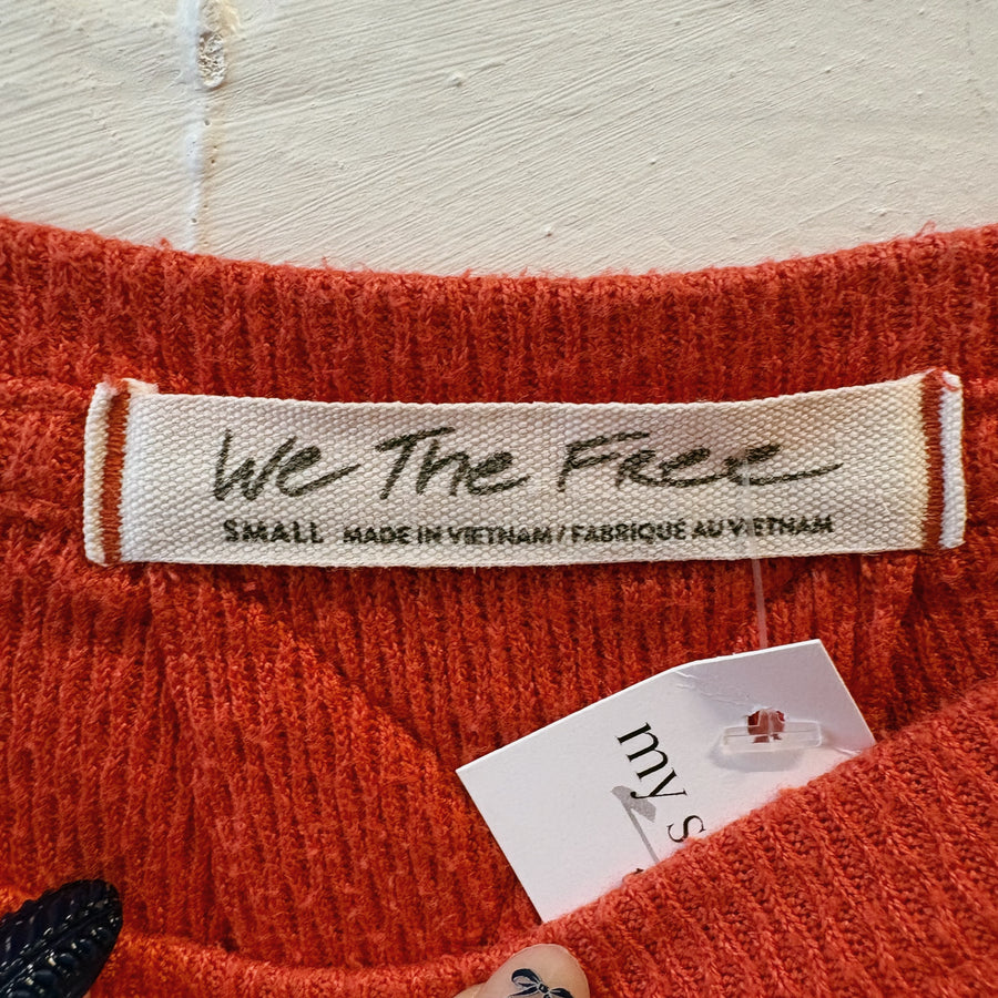 SIZE S | Free People Red Top