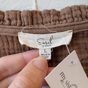 SIZE L | Brown Detailed Dress