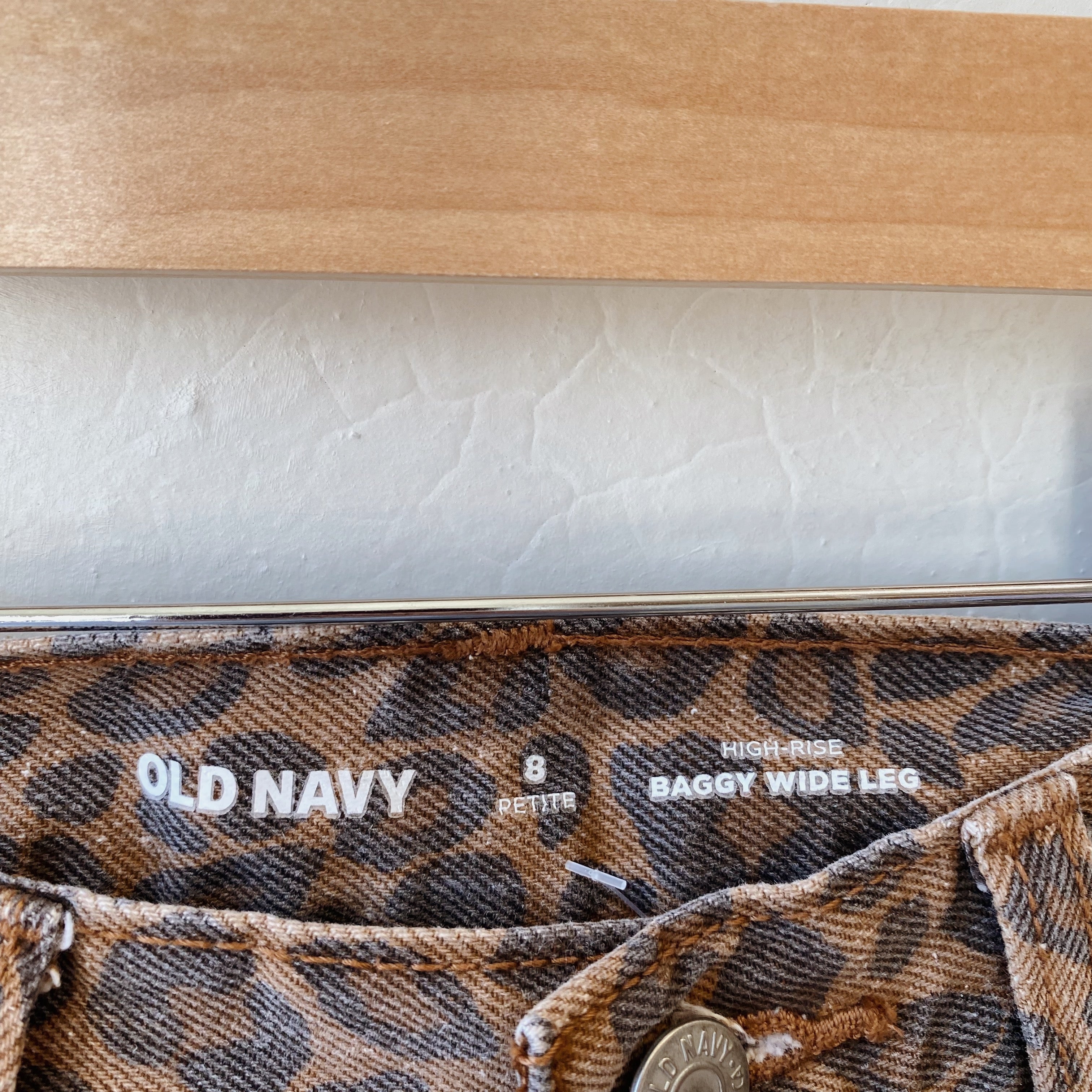 SIZE 8 Petite | Leopard Jeans
