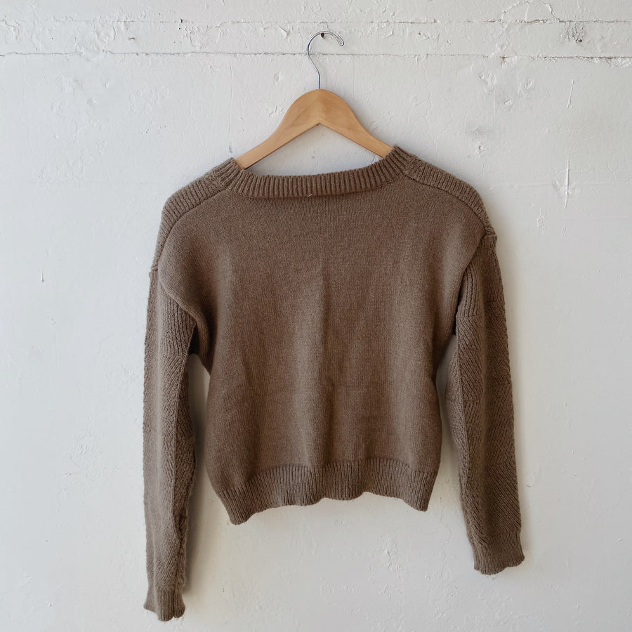 SIZE S | Brown Sweater