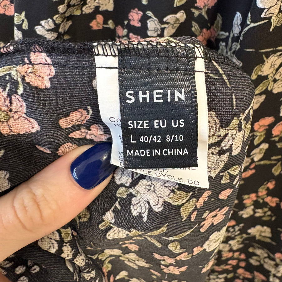 SIZE L | Floral Long Dress