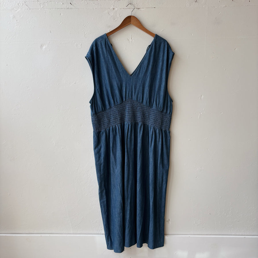 SIZE 2X | Denim Dress