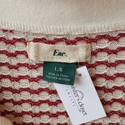 SIZE L | Red Striped Button Up