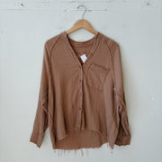 SIZE XXS | Aerie Button Up